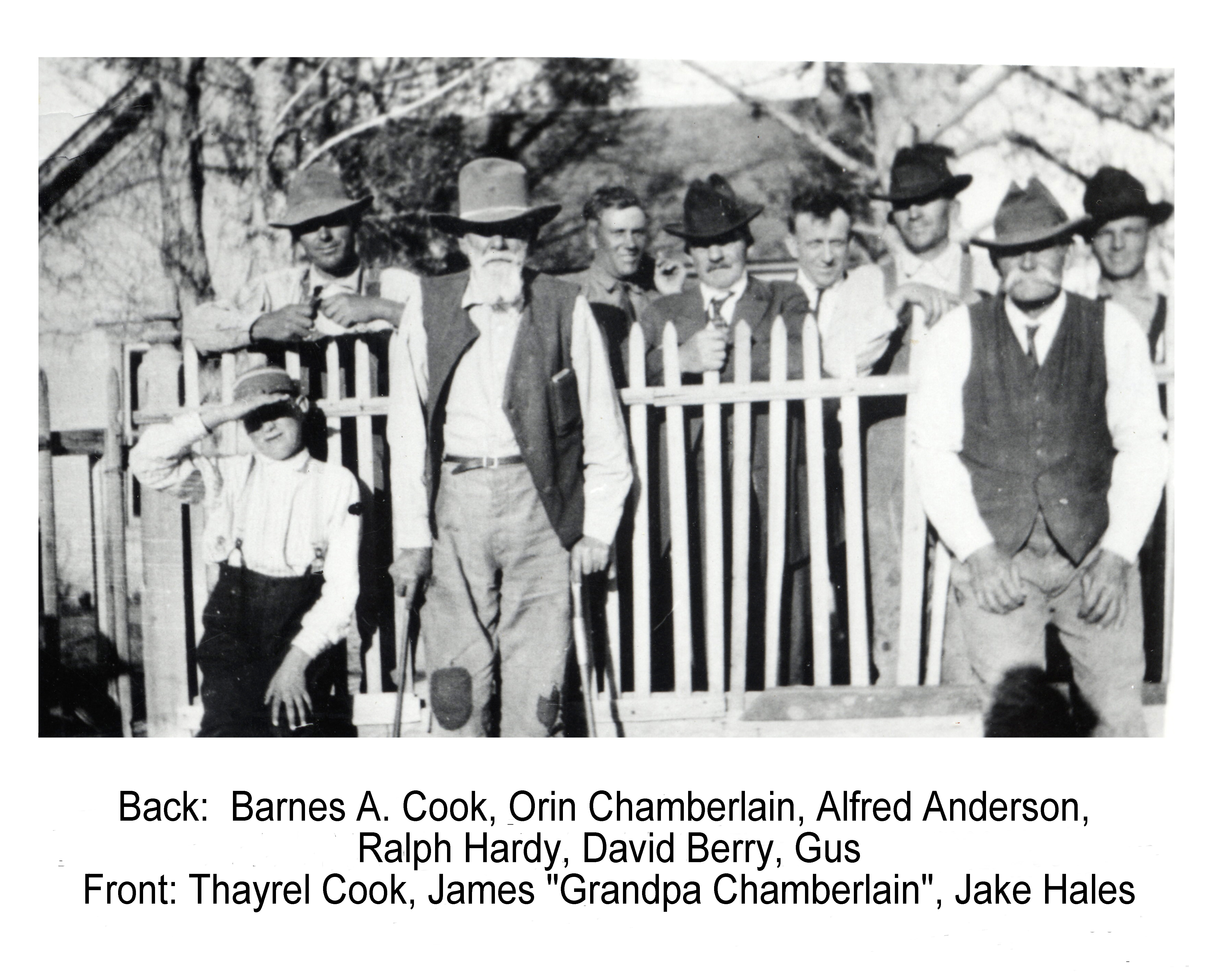 Chamberlain, Francis Oran and Group