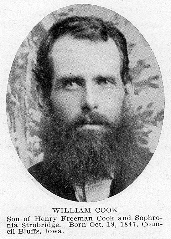 Cook, William - Bishop of Cedar Valley Ward December 30, 1906 - February 26, 1911