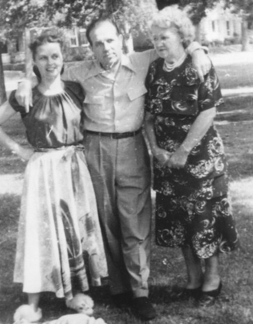 Nola, Harry and Murrel Cook
